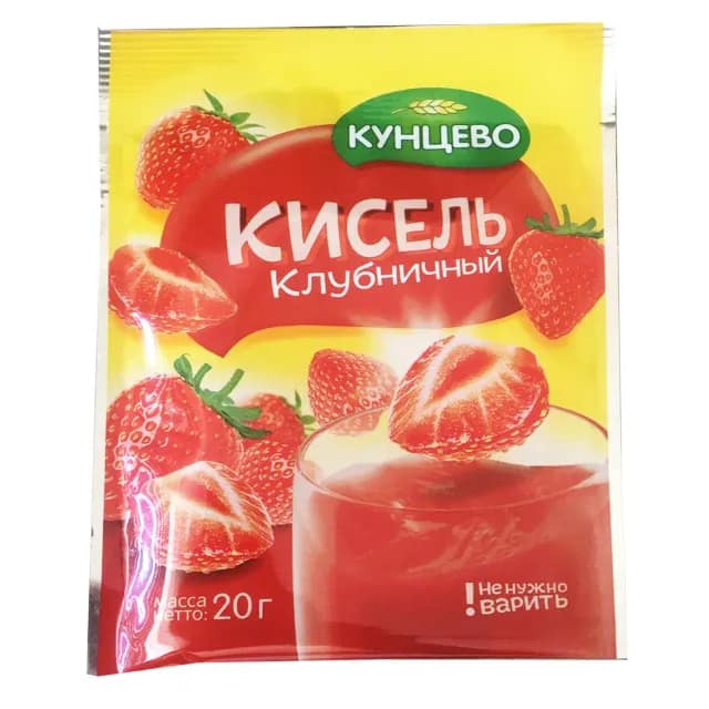 Kuntsevo Instant Kissel Strawberry, 20 g