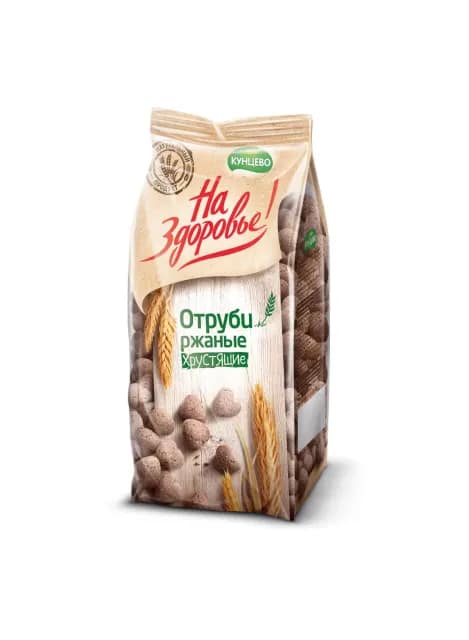 Na Zdorovie Crunchy Rye Bran 175g