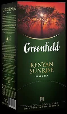 Greenfield Kenyan Sunrise tea, 25 sachets