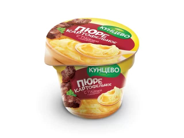 Kuntsevo Mashed Potatoes with Stewed Beef Flavor 40g