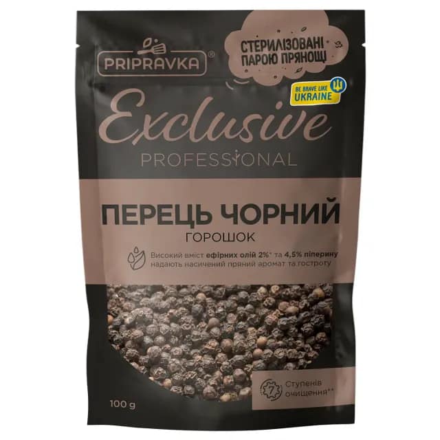 Pepper black Pripravka Exclusive Professional peas 100g