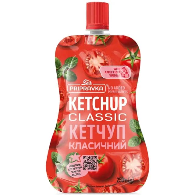 Ketchup Pripravka clasic pasteurizat, 250 g