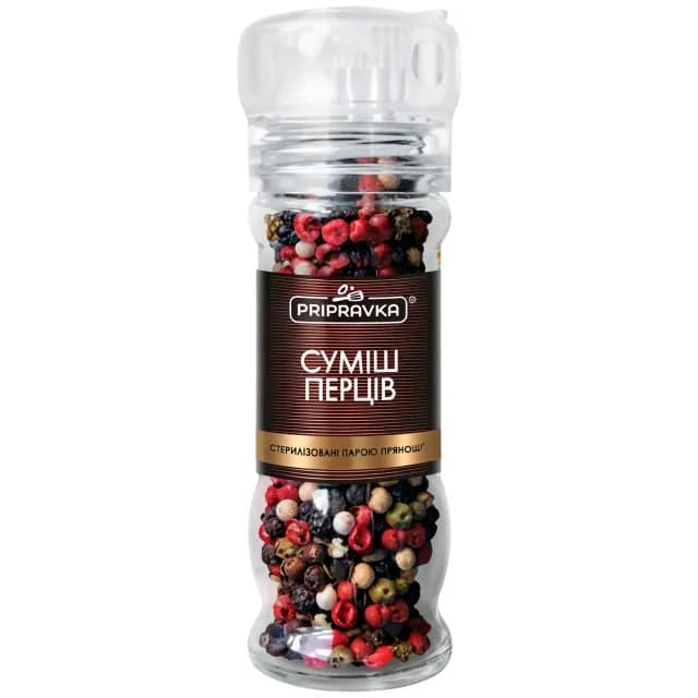 Amestec de piper în râșniță Pripravka, 40 g