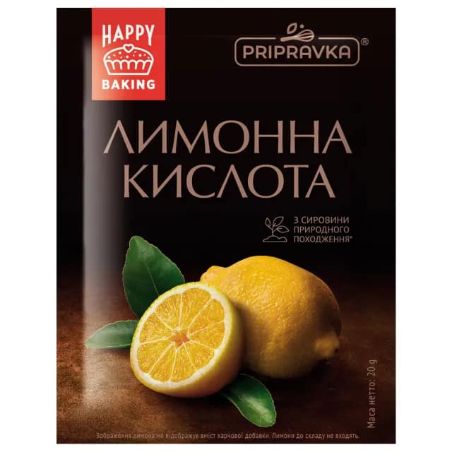Citric acid Pripravka food 20g